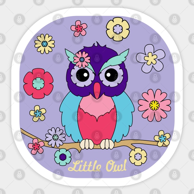 Little owl Sticker by mkbl